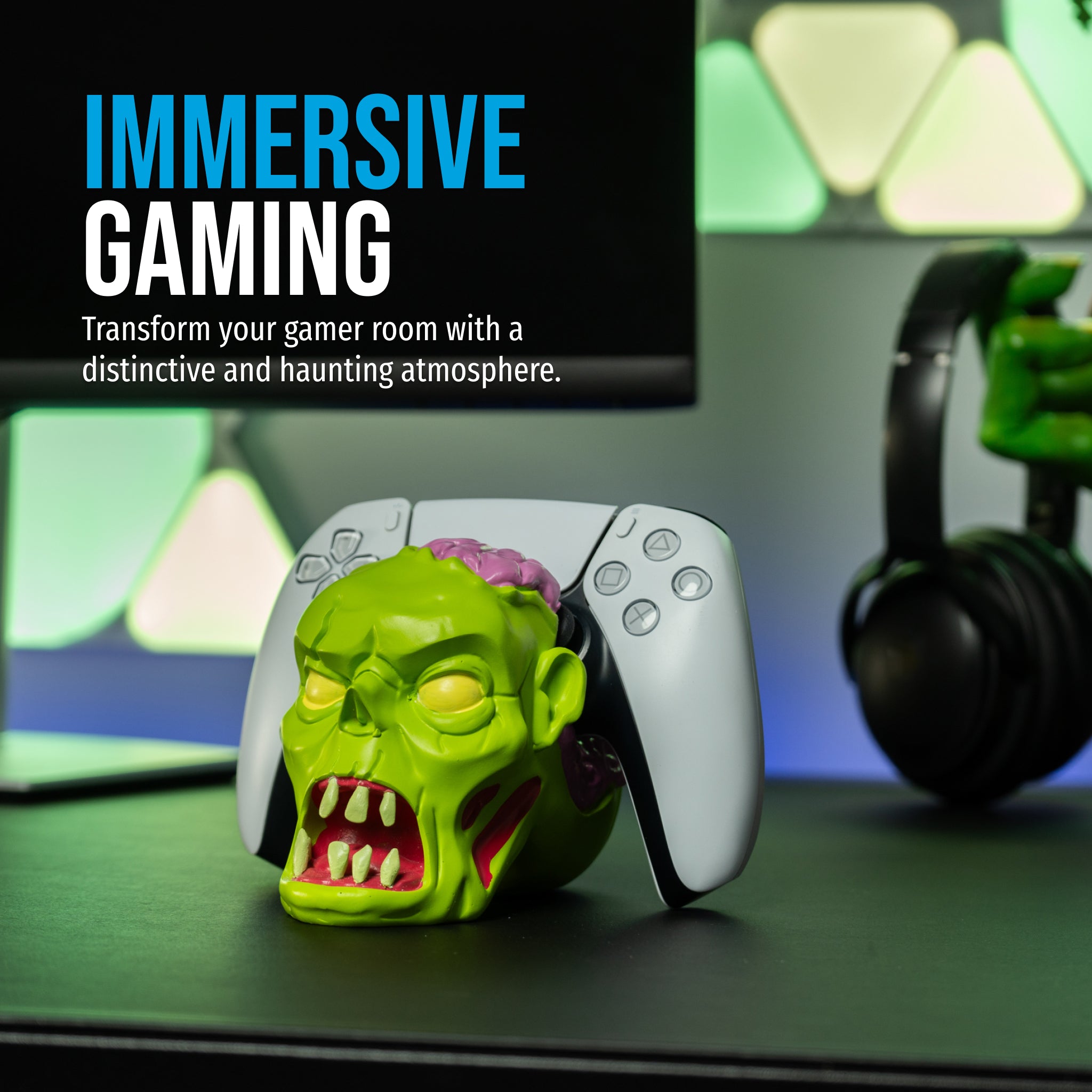 Zombie Head Controller Stand