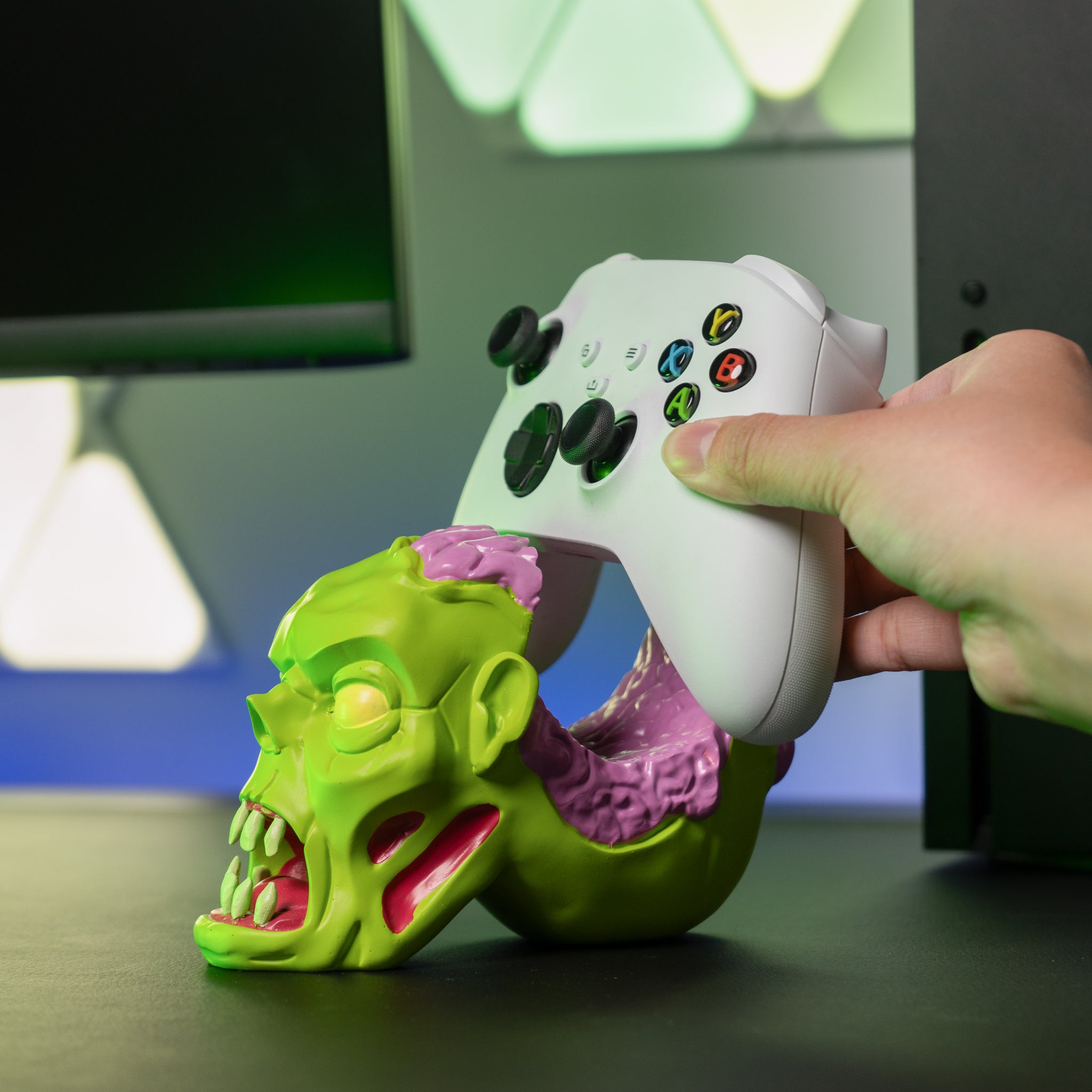 Zombie Head Controller Stand