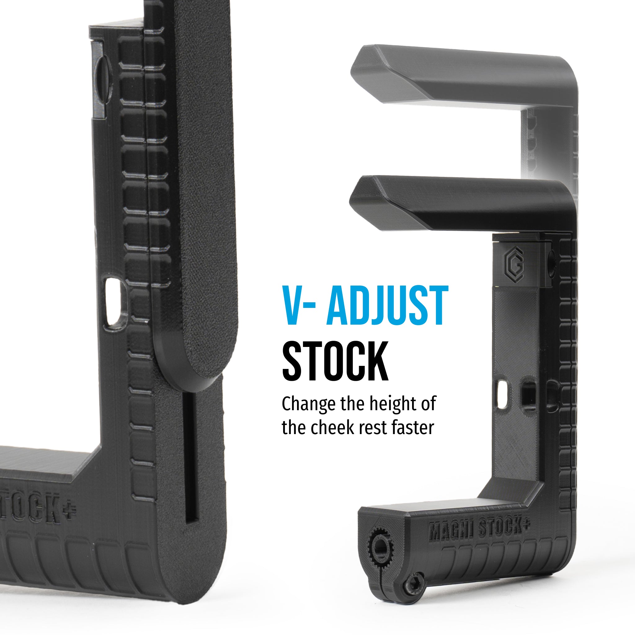 Magni Stock+  VR Carbon Fiber Gunstock for Meta Quest