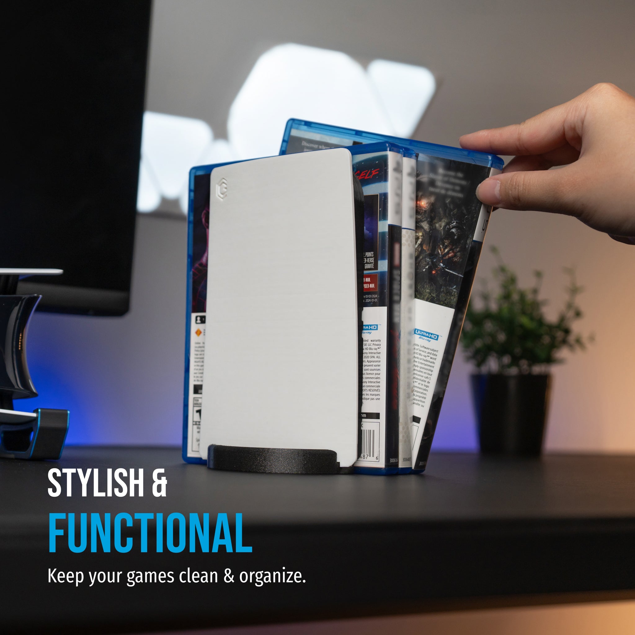 Mini PS5 Console Game Stand