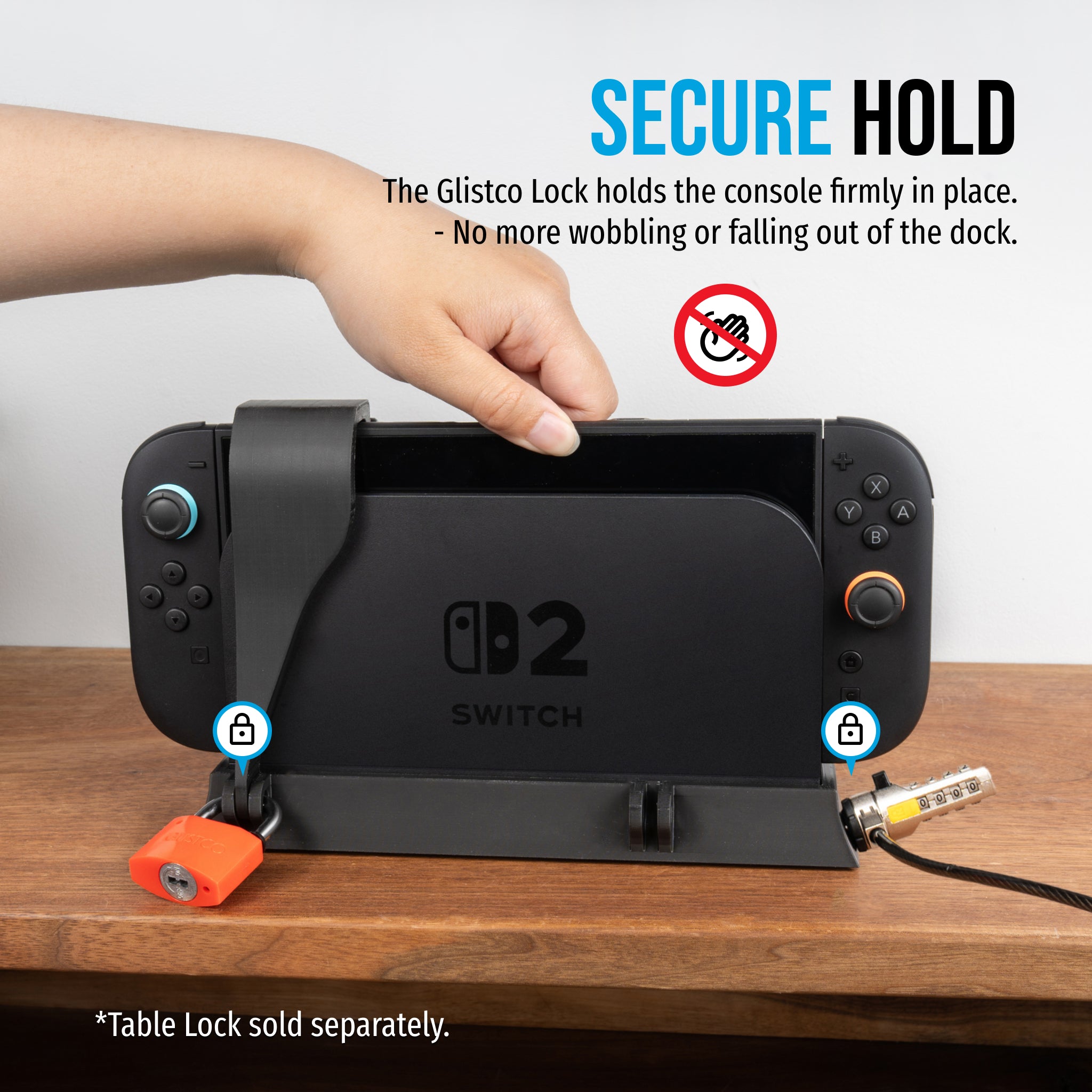 Glistco Dock N' Lock For Nintendo Switch 2