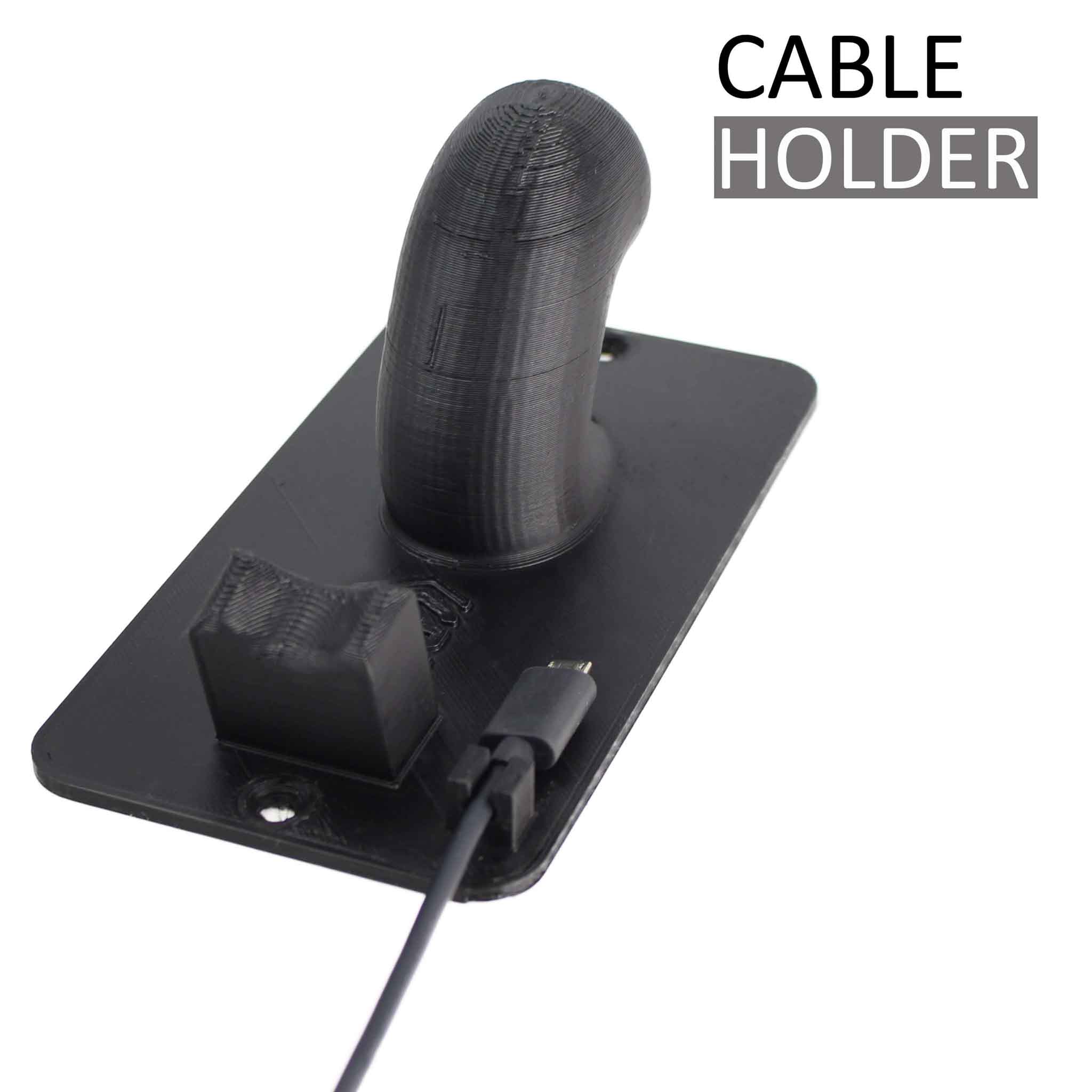 Headset and Controller Wall Mounts for HTC VIVE