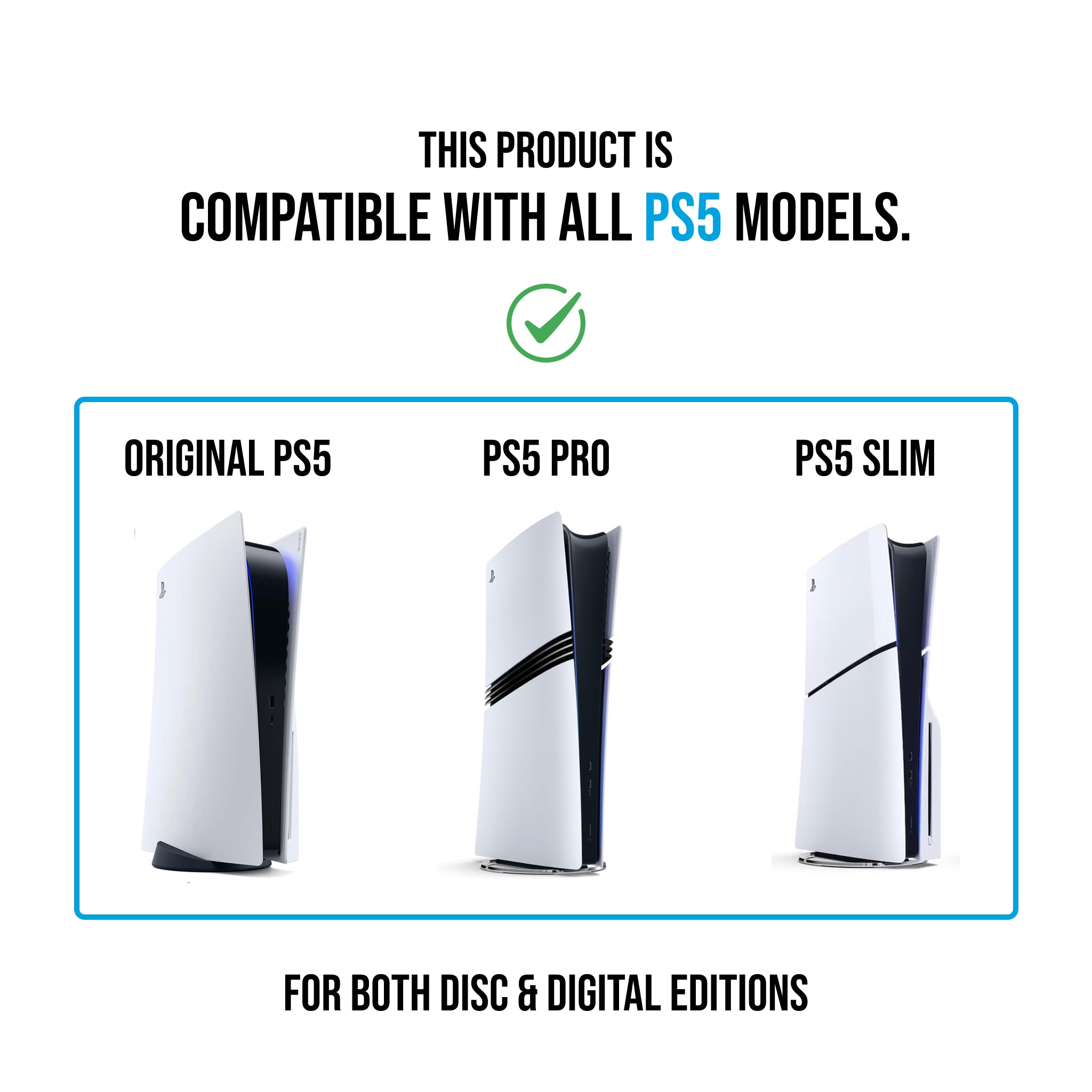 Vertical Stealth Mount for PS5