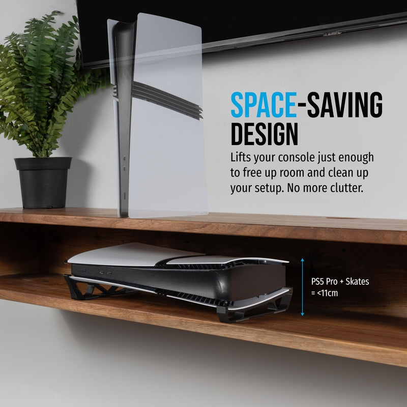 Skates - Horizontal Stand For PS5 Pro/PS5 Slim (Compatible with Disc & Digital Edition)