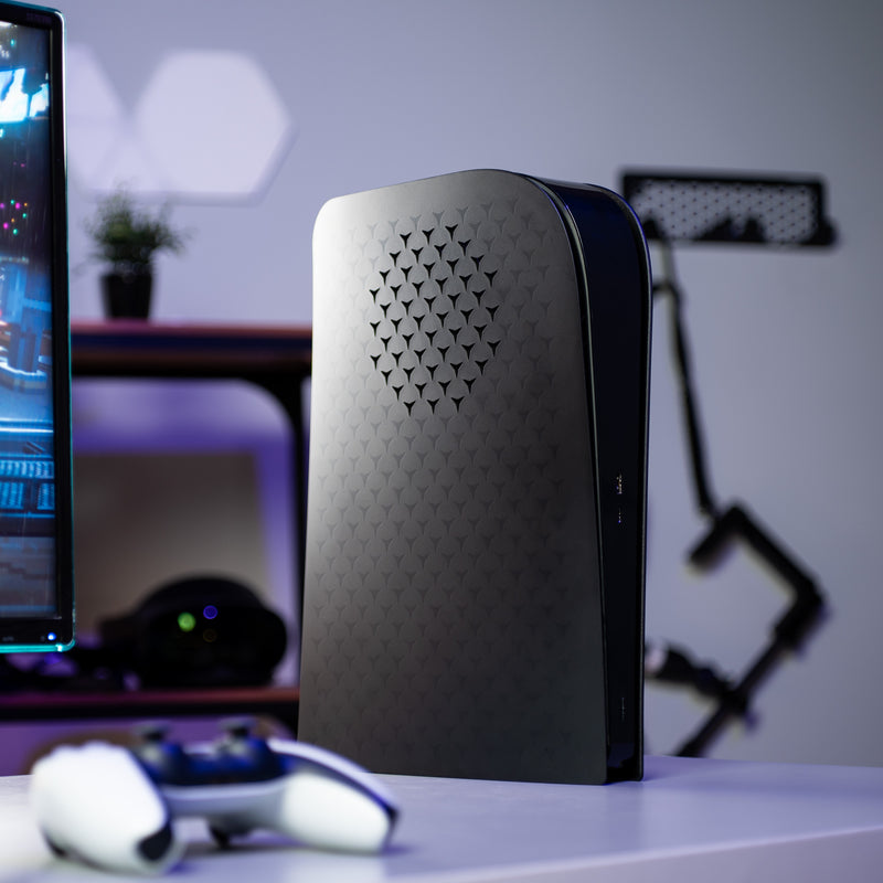 Black Plates Pro - Upgraded Console Shell for PS5