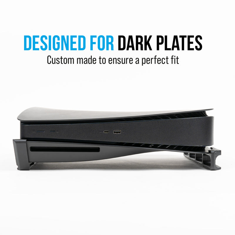 Skates - Horizontal Stand For PS5 - Compatible with Dbrand Dark Plates 2.0