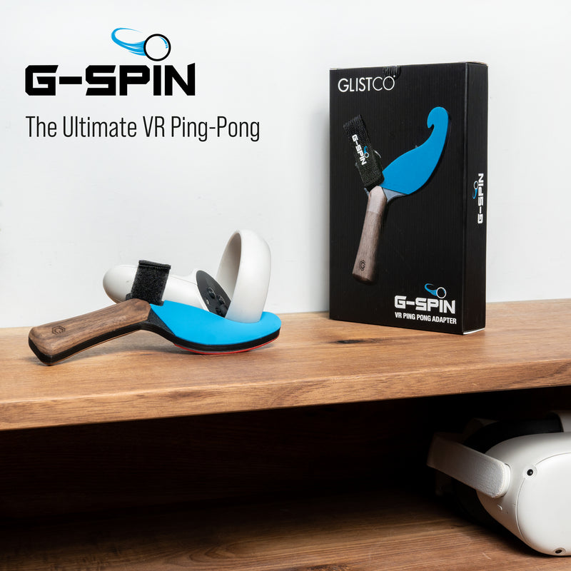 G-Spin- VR Ping Pong Handle Attachment Compatible with Meta Quest 2