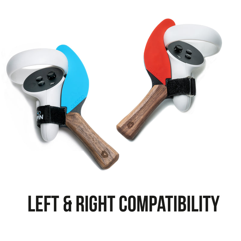 G-Spin- VR Ping Pong Handle Attachment Compatible with Meta Quest 2