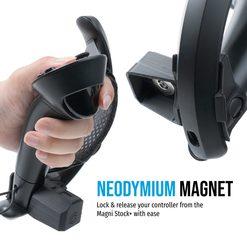 Magni Stock+  VR Carbon Fiber Gunstock for Meta Quest