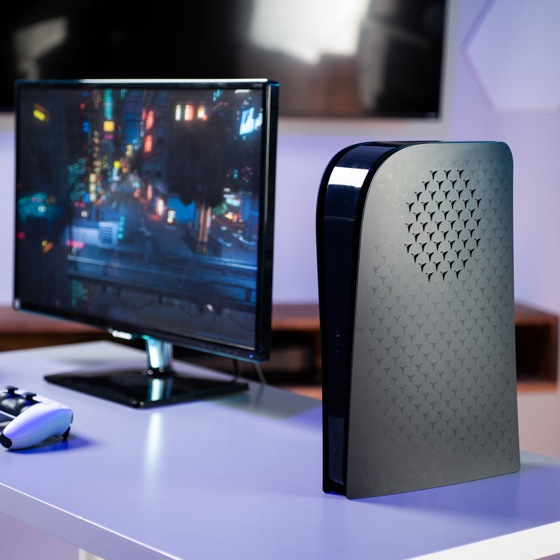 Black Plates Pro - Upgraded Console Shell for PS5