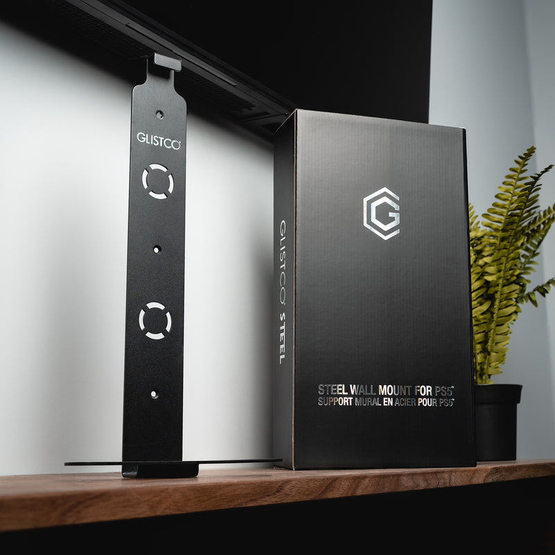 Glistco Steel - Playstation 5 Wall Mount (PS5/PS5 Pro/PS5 Slim)